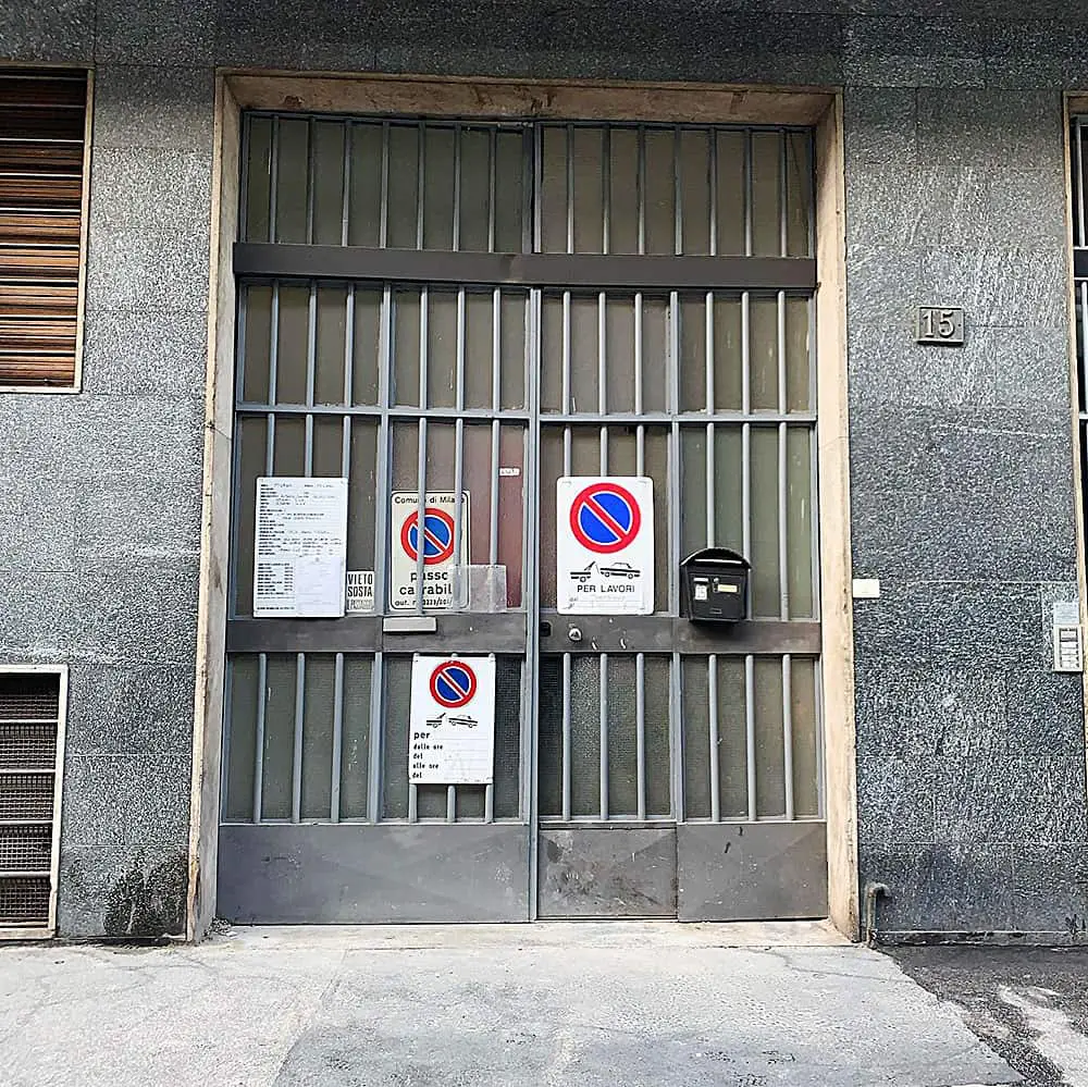 portone condominale ferro milano 03